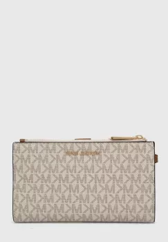 MICHAEL Michael Kors portofel femei, culoarea bej imagine