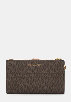 MICHAEL Michael Kors portofel femei, culoarea maro imagine