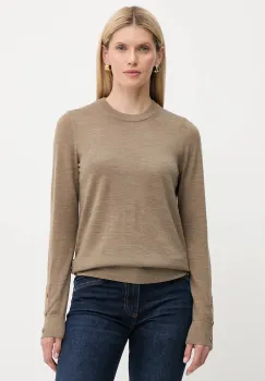 MICHAEL Michael Kors pulover de lana culoarea bej, light, MT5619D4VR imagine