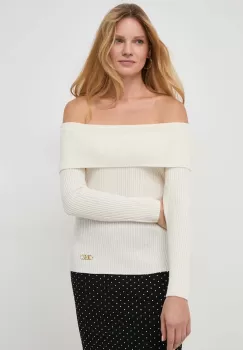 MICHAEL Michael Kors pulover de lana femei, culoarea bej imagine