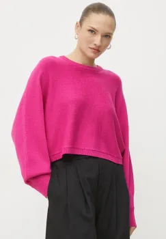 MICHAEL Michael Kors pulover de lana femei, culoarea roz, MR5612KF2G imagine