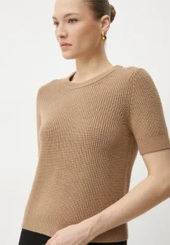 MICHAEL Michael Kors pulover de lana femei, culoarea verde, MF4612JF2G imagine