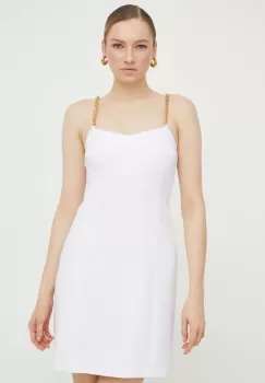 MICHAEL Michael Kors rochie culoarea alb, mini, drept imagine