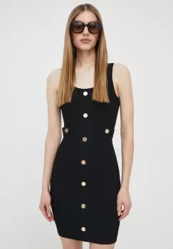 MICHAEL Michael Kors rochie culoarea negru, mini, mulata imagine