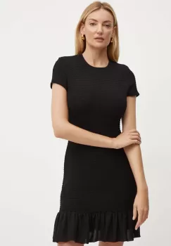 MICHAEL Michael Kors rochie culoarea negru, mini, mulata, MT482FK7R3 imagine