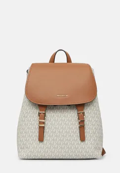 MICHAEL Michael Kors rucsac QUINN culoarea bej, mic, cu imprimeu, 30T5GQNB2B imagine