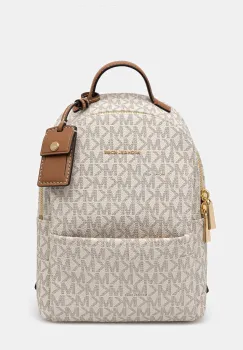 MICHAEL Michael Kors rucsac SABLE culoarea bej, mic, cu imprimeu, 30T5G3XB1B imagine