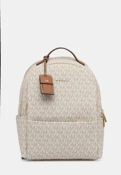 MICHAEL Michael Kors rucsac SABLE culoarea bej, mic, cu imprimeu, 30T5G3XB2B imagine