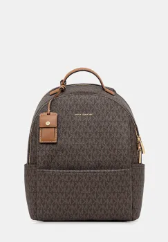 MICHAEL Michael Kors rucsac SABLE culoarea maro, mic, cu imprimeu, 30T5G3XB2B imagine