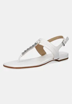 MICHAEL Michael Kors sandale cu toc plat de dama din piele Marcia Thong Sandal imagine