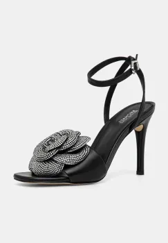 MICHAEL Michael Kors sandale de piele Elodie culoarea negru, 40F4EDHS4L.001 imagine