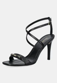 MICHAEL Michael Kors sandale de piele Lena culoarea negru, 40R5LEHS1L.001 imagine