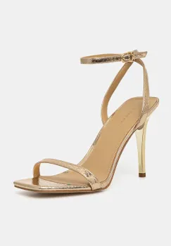 MICHAEL Michael Kors sandale de piele Liana culoarea auriu, 40T5LNHS1M.740 imagine
