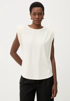 MICHAEL Michael Kors tricou culoarea bej, MR6531FH6J imagine