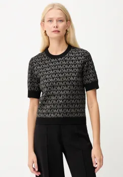 MICHAEL Michael Kors tricou culoarea negru, MF561EKK0K imagine