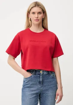 MICHAEL Michael Kors tricou culoarea rosu, MT551T65MF imagine
