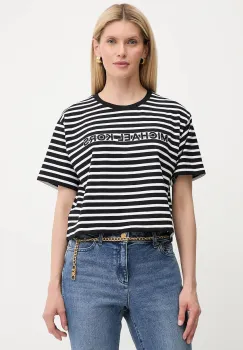 MICHAEL Michael Kors tricou din bumbac culoarea negru, MT551R9HM7 imagine