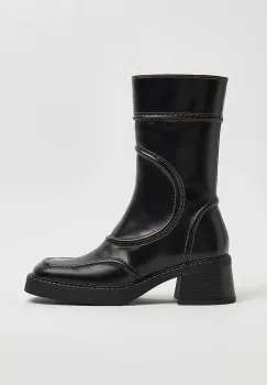 Miista botine cu toc pentru femei din piele Malene imagine