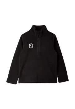 Mini Rodini bluza copii culoarea negru, neted, 1100012199 imagine