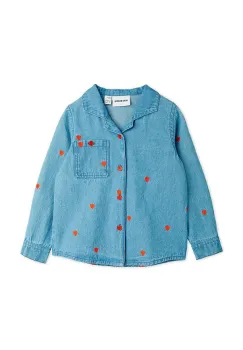 Mini Rodini camasa de bumbac pentru copii Mini hearts 2562011960 imagine