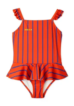 Mini Rodini costum de baie dintr-o bucata pentru copii culoarea portocaliu, 2528010842 imagine