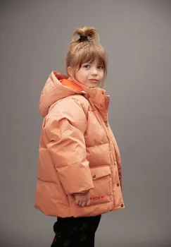 Mini Rodini geaca copii culoarea portocaliu, 25710111 imagine
