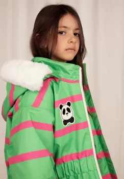 Mini Rodini geaca copii culoarea verde imagine