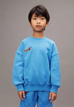 Mini Rodini hanorac de bumbac pentru copii Dog cu imprimeu, 11000311 imagine