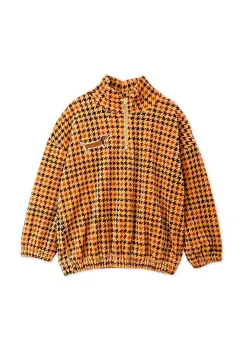 Mini Rodini hanorac de bumbac pentru copii Dog culoarea bej, modelator, 2472011213 imagine