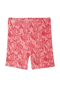 Mini Rodini pantaloni scurti copii Mini leopard culoarea roz, cu imprimeu, 1100028928 imagine