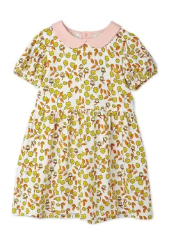 Mini Rodini rochie fete culoarea galben, mini, evazati imagine