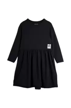 Mini Rodini rochie fete culoarea negru, mini, evazati imagine