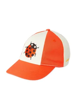 Mini Rodini sapca din bumbac pentru copii Ladybugs culoarea portocaliu, modelator, 2526510142 imagine