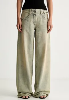 Miss Sixty blugi wide leg pentru femei imagine