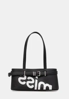 Miss Sixty geanta de mana din piele intoarsa culoarea maro, 6S3GJ81600 imagine