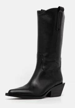 Miss Sixty ghete de piele femei, culoarea negru, cu toc drept, 6L3QJ8970000 imagine