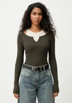 Miss Sixty pulover din amestec de lana imagine