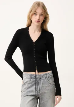 Miss Sixty pulover femei, culoarea negru, light, 6S1RJ23500 imagine