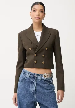 Miss Sixty sacou cu doua randuri de nasturi pentru femei, cu lana imagine