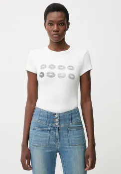 Miss Sixty tricou culoarea bej, 6S3SJ34800 imagine