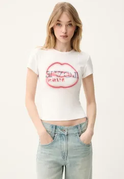 Miss Sixty tricou femei, culoarea alb, 6S1SJ56800 imagine