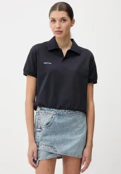 Miss Sixty tricou polo culoarea bleumarin, 6S2SJ04300 imagine