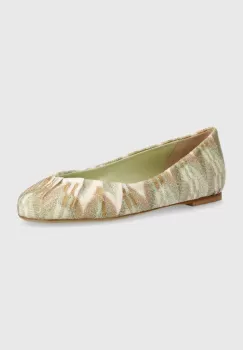 Missoni balerini Iris culoarea verde, M31_024 imagine