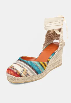 Missoni espadrile Eva 60 toc pana, MWB006_083 imagine