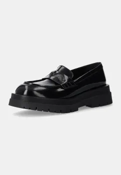 Missoni mocasini de piele Jo barbati, culoarea negru, MM64_001 imagine