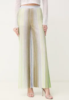Missoni pantaloni femei, lat, high waist, DS25SI0B.BK042D imagine