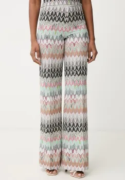 Missoni pantaloni palazzo pentru femei imagine