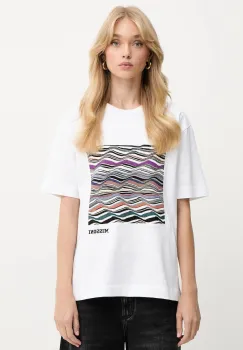 Missoni tricou din bumbac culoarea alb, DS25WL06.BJ00PJ imagine