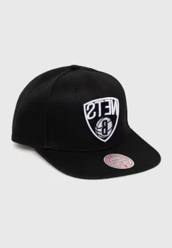 Mitchell&Ness sapca BROOKLYN NETS culoarea negru, cu imprimeu imagine
