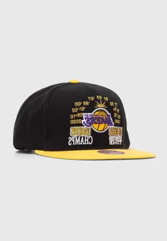 Mitchell&Ness sapca culoarea negru, cu imprimeu imagine